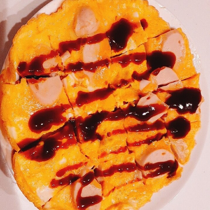 魚肉ソーセージと卵☆